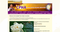 Desktop Screenshot of pranichealing.ca